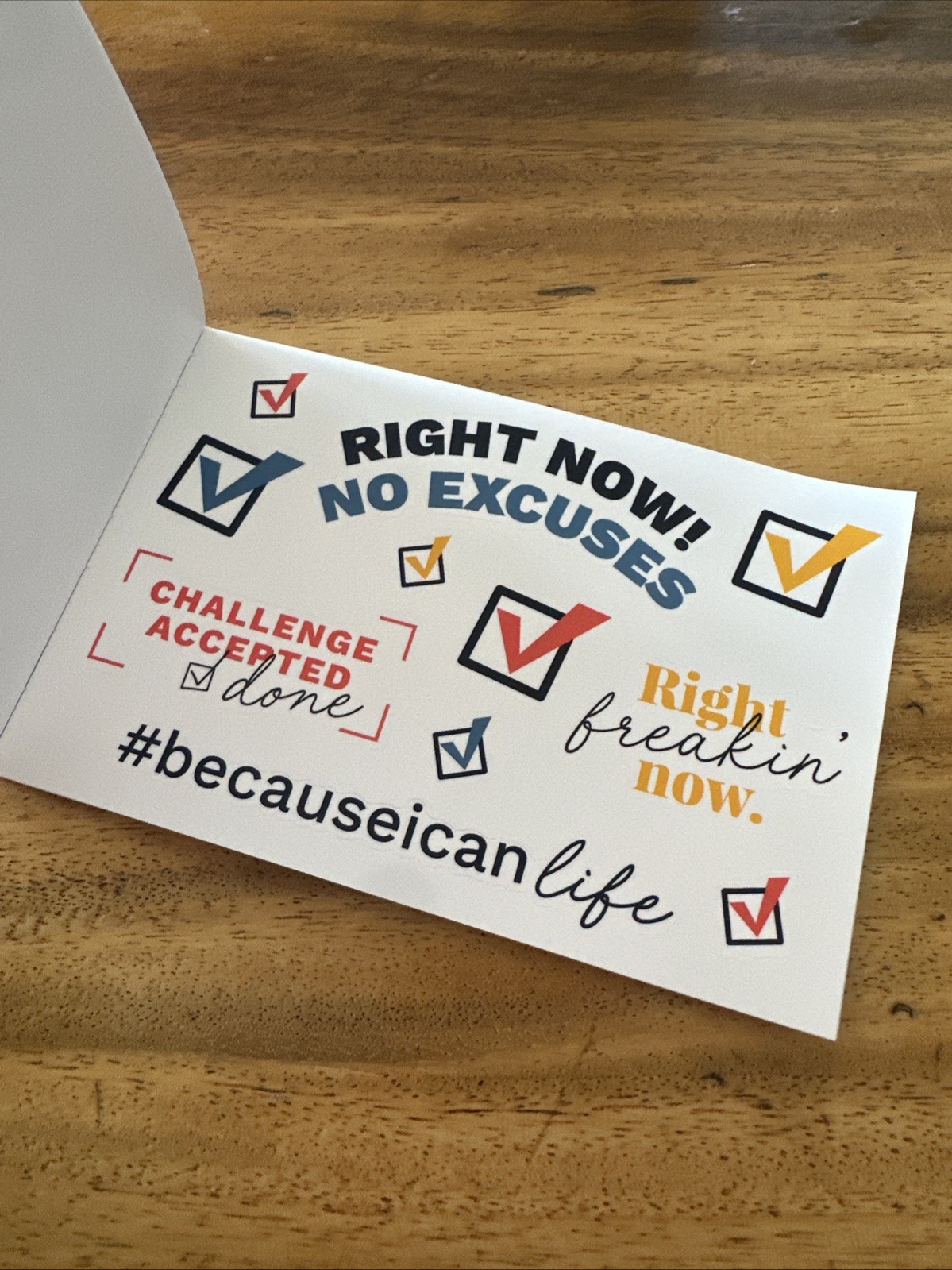 Stickers, Alison J Prince Because I Can Life Motivational Sticker Book