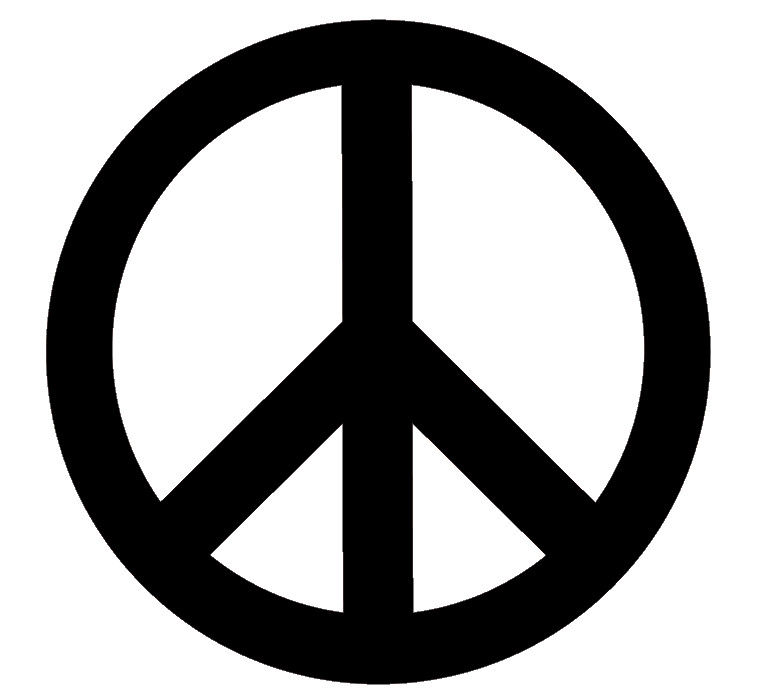 PEACE SYMBOL, PEACE SIGN, Decal Stickers for Cars, Tablets, Laptops, Walls