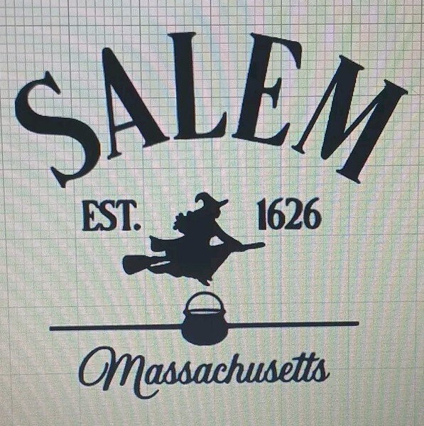 witch salem massachusetts Decal