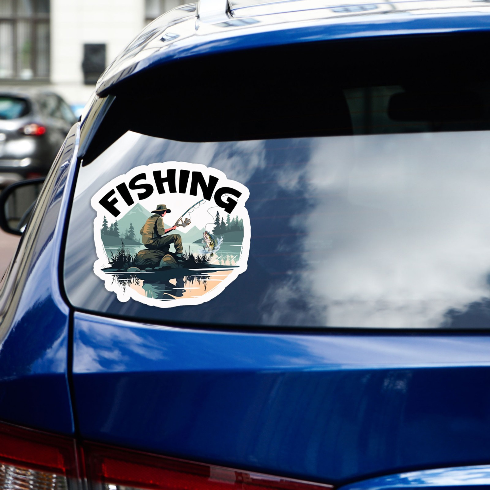 Fishing – Vinyl Decal Sticker – Car Window Laptop – #985