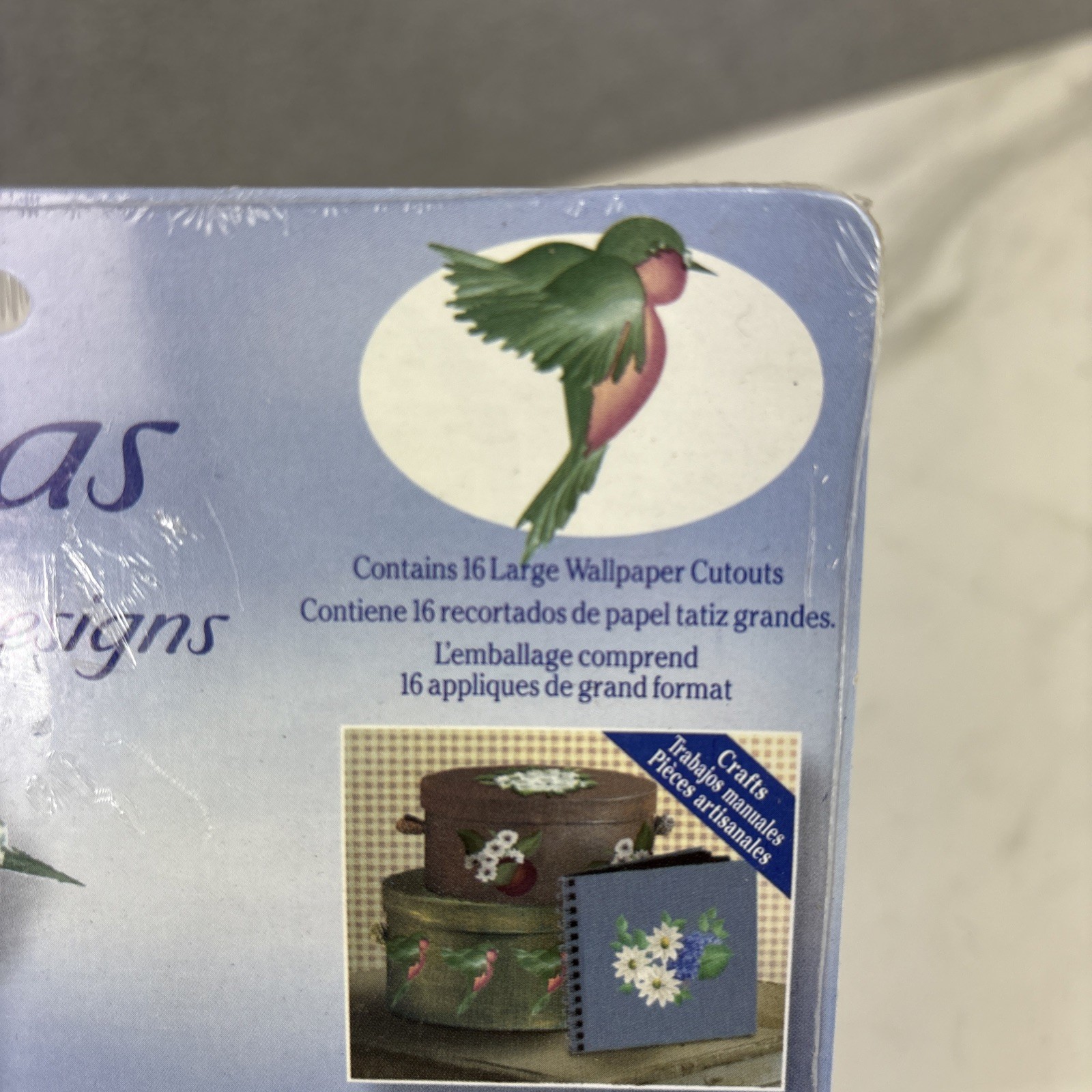 32 Birds Hummingbirds Wallpaper Cutouts Cottage Core Shabby Furniture Decoupage