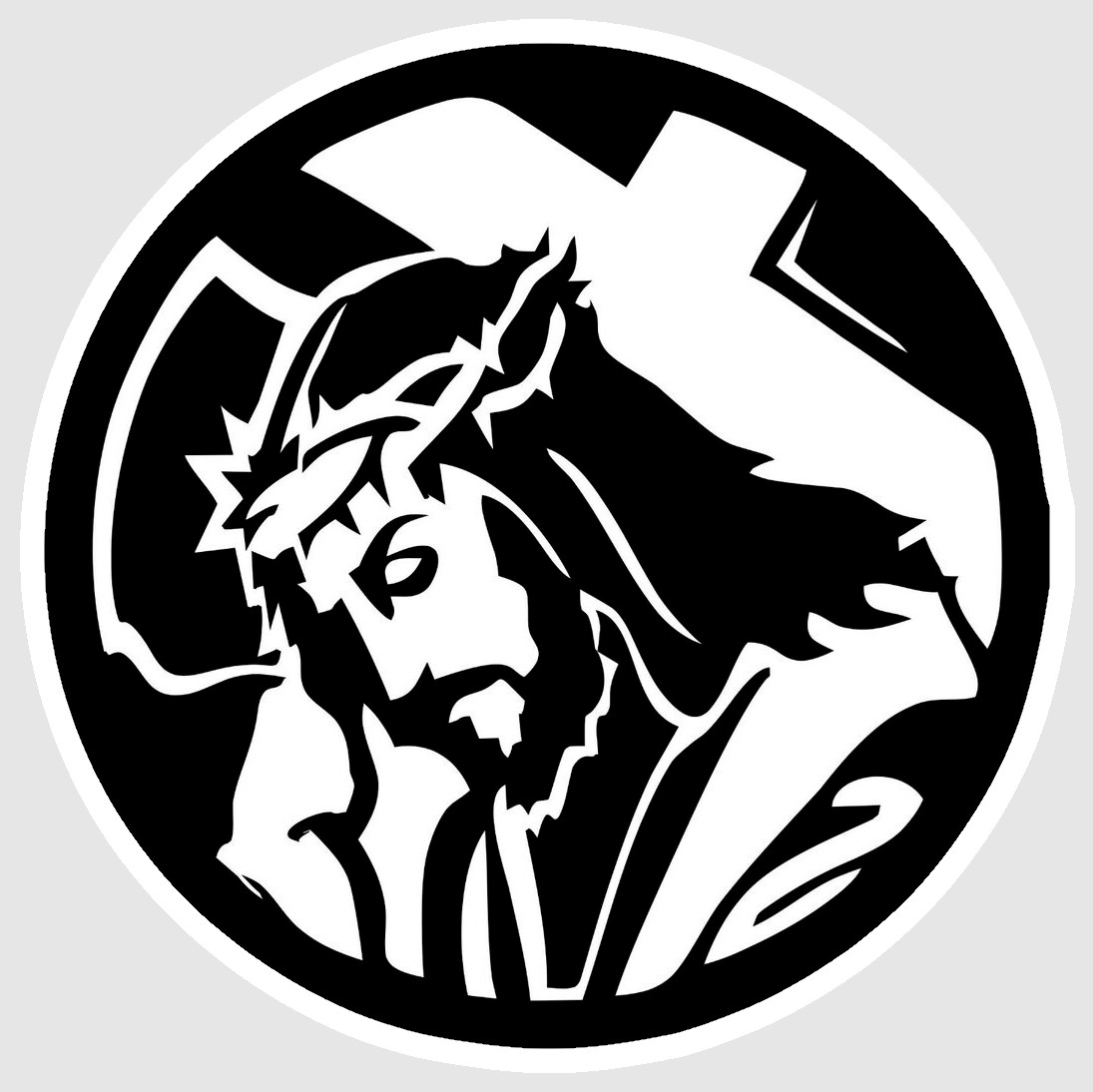 Christian Cross Vinyl Sticker Decal Religious Jesus Thorns Crown 02
