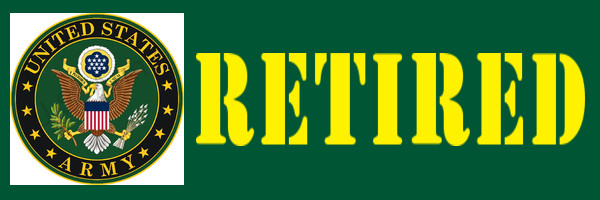 US MARINE CORPS RETIRED (6"x 2") Bumper Sticker. FREE Shipping.