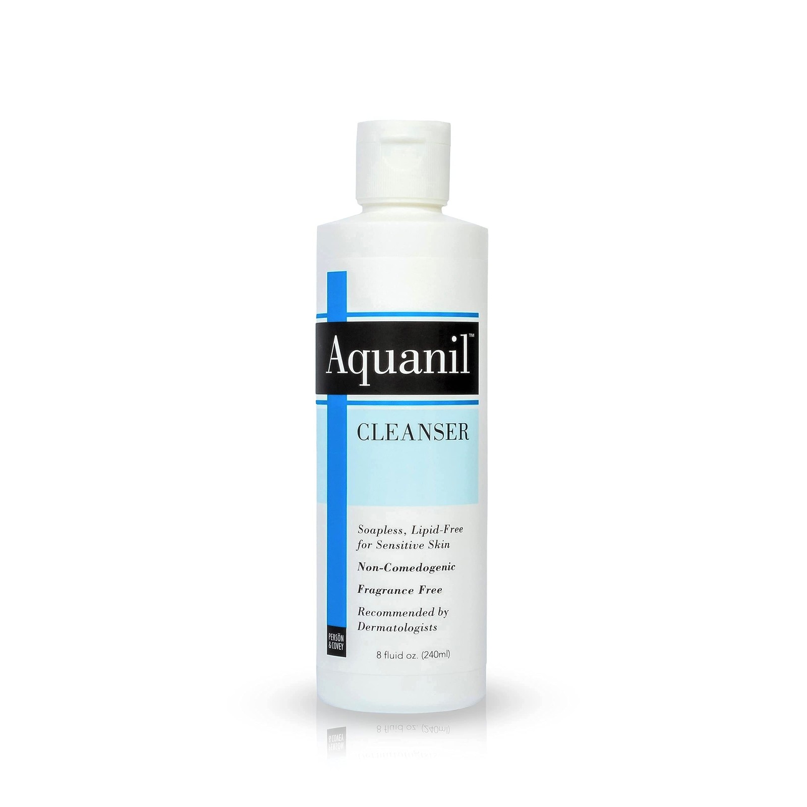 Person & Covey Aquanil Skin Cleanser, Soapless Lipid-free Cleanser – 8 Fl Oz