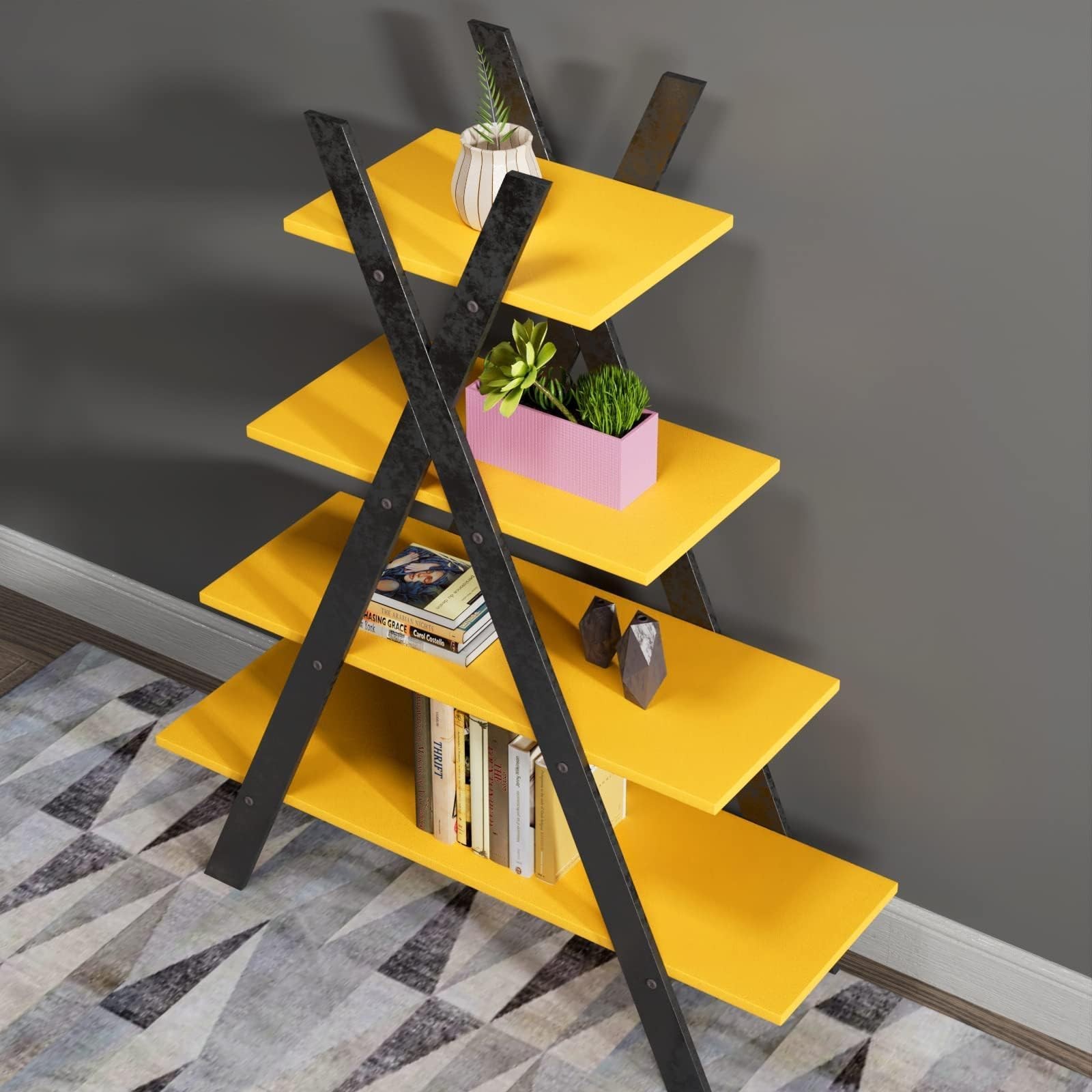 Yellow for Cabinets Walls 17.7"X200" Back to Removable Solid Color Yellow Pee…