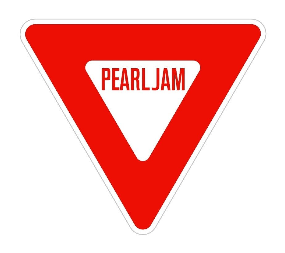 3x Pearl Jam 2" YIELD Vinyl Sticker Poster Album Art
