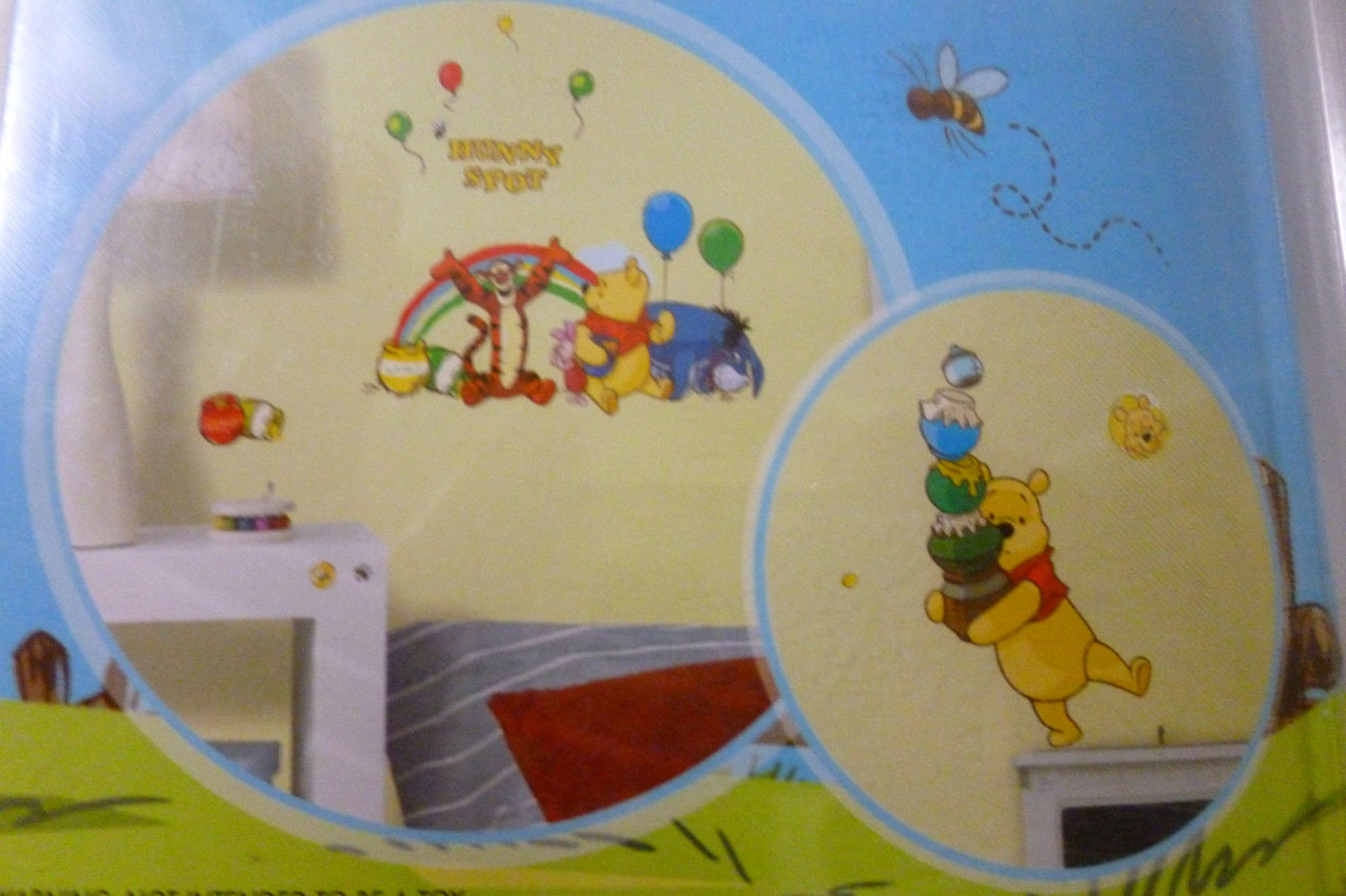 3 Winnie the Pooh Toy Story – Buzz Lightyear – Superman Peel & Stick Wall Decals