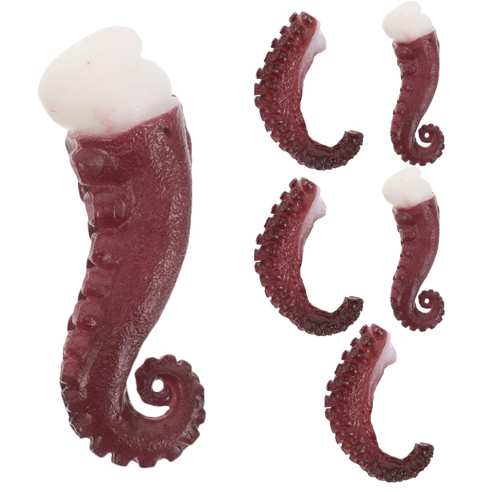 6pcs Lifelike Octopus Arms – Realistic Octopus Display Model Fake