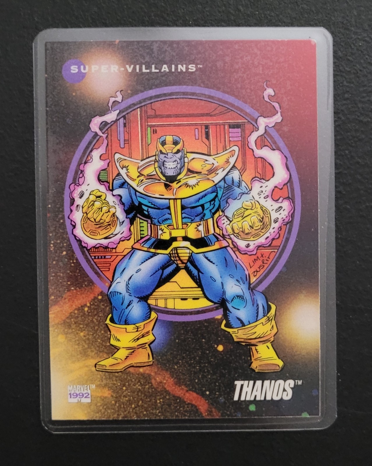 1990's Impel Marvel Univ Super Villains Fridge/Locker/Cabinet Laminated Magnet