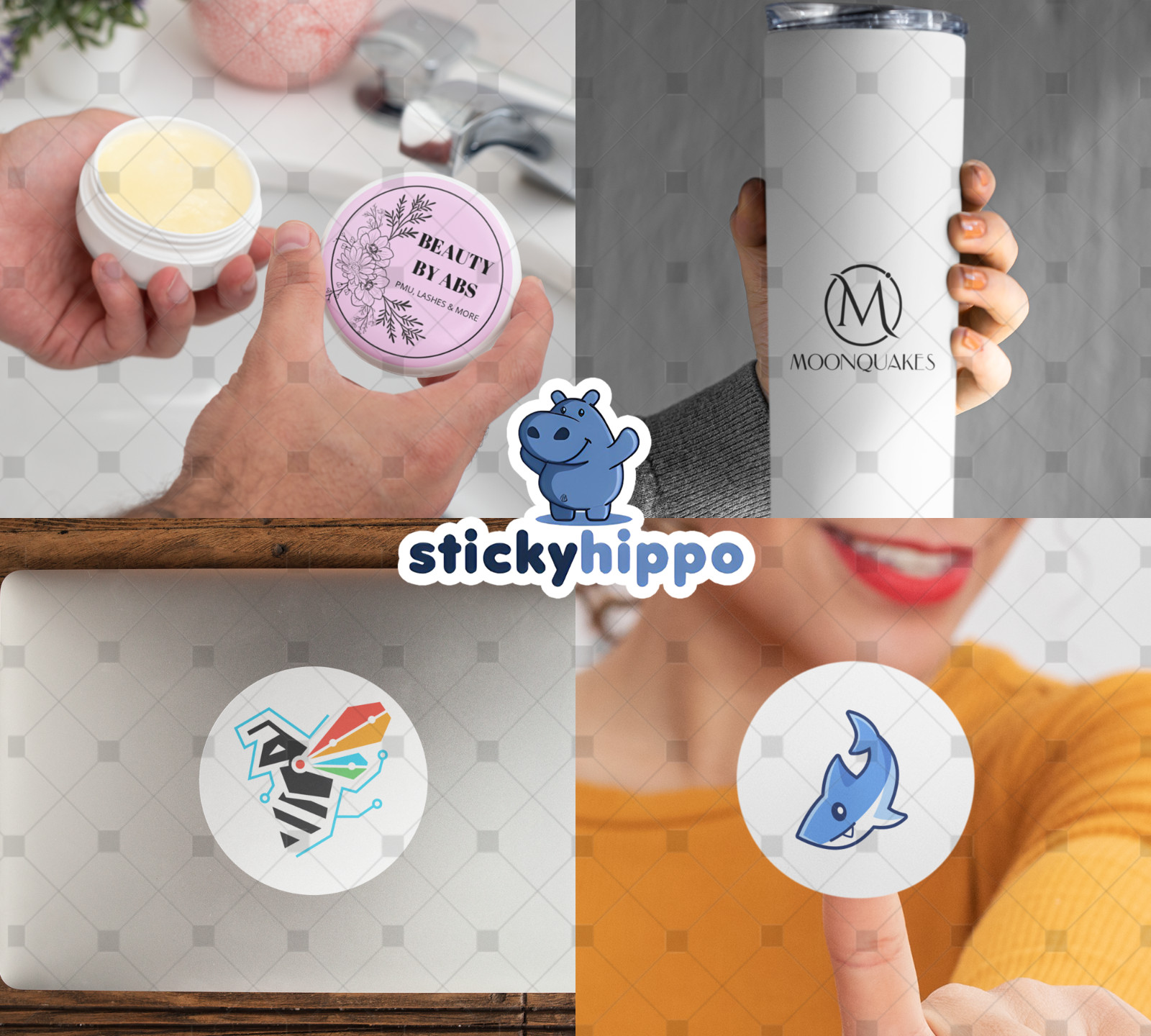 Custom Round Stickers | 1.0 TO 6.0 Inch Custom Personalized Business Logo Labels