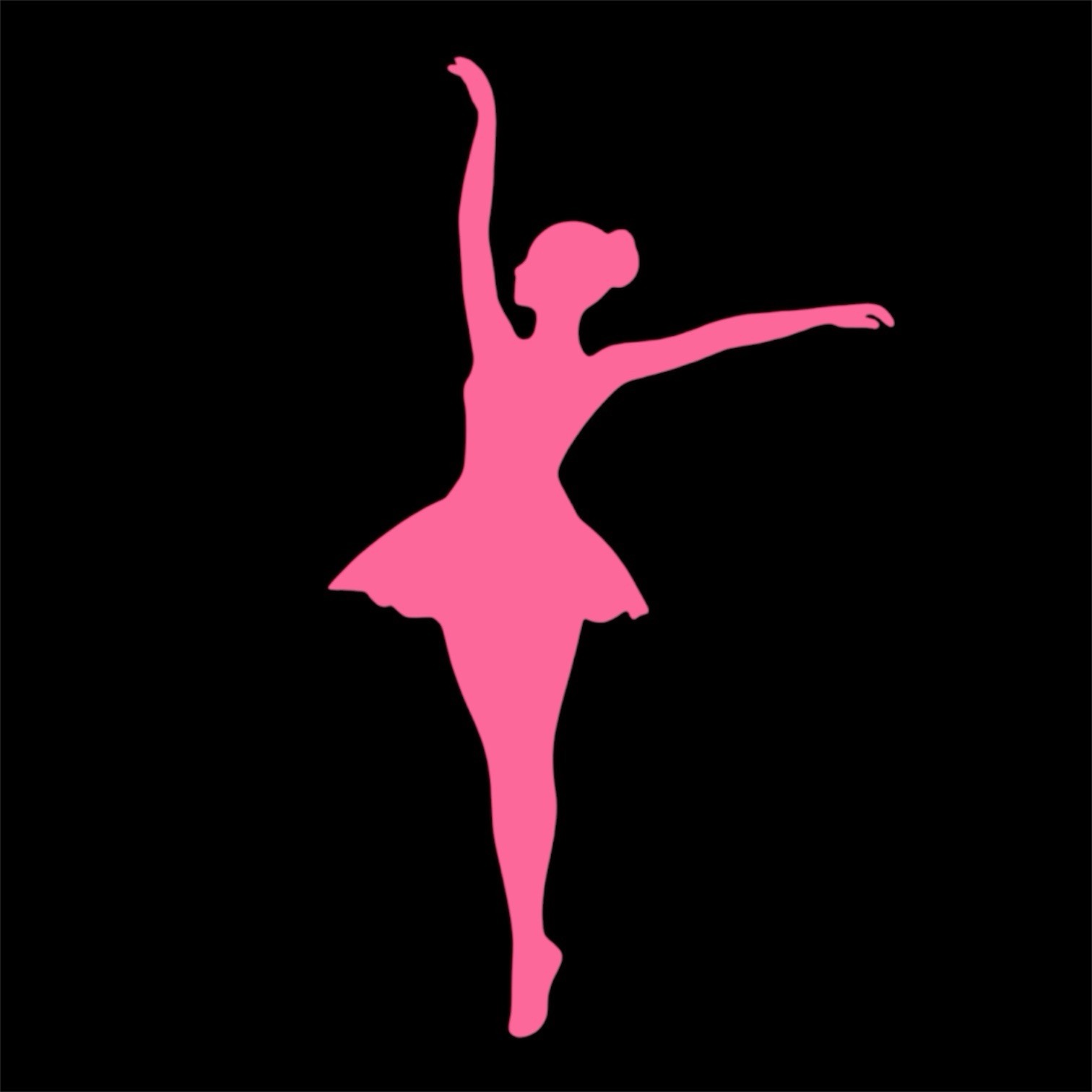 Ballerina dancing Decal for car Windows Laptops most Smooth Surfaces