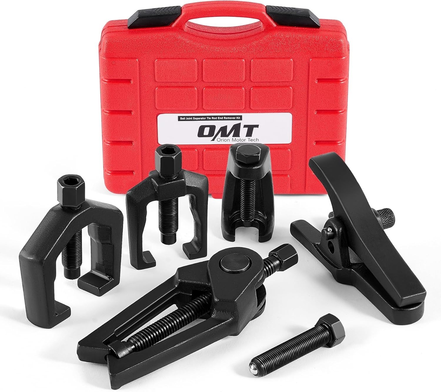 5-in-1 Ball Joint Separator, Pitman Arm Puller, Tie Rod End Tool Set for Front E