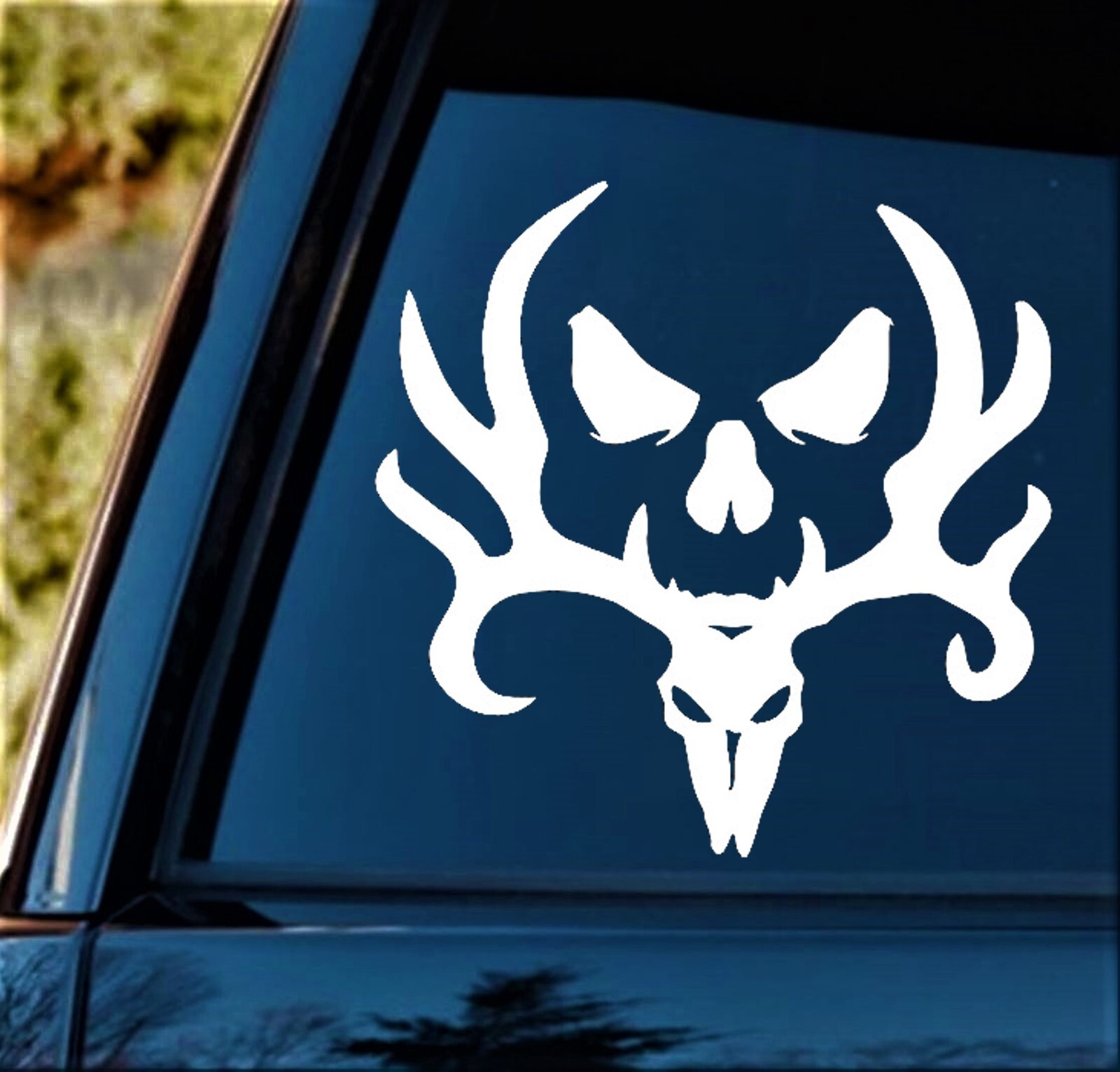 Bone Collector Deer Hunting Bowhunting Gun Rack Decal Sticker Truck Window
