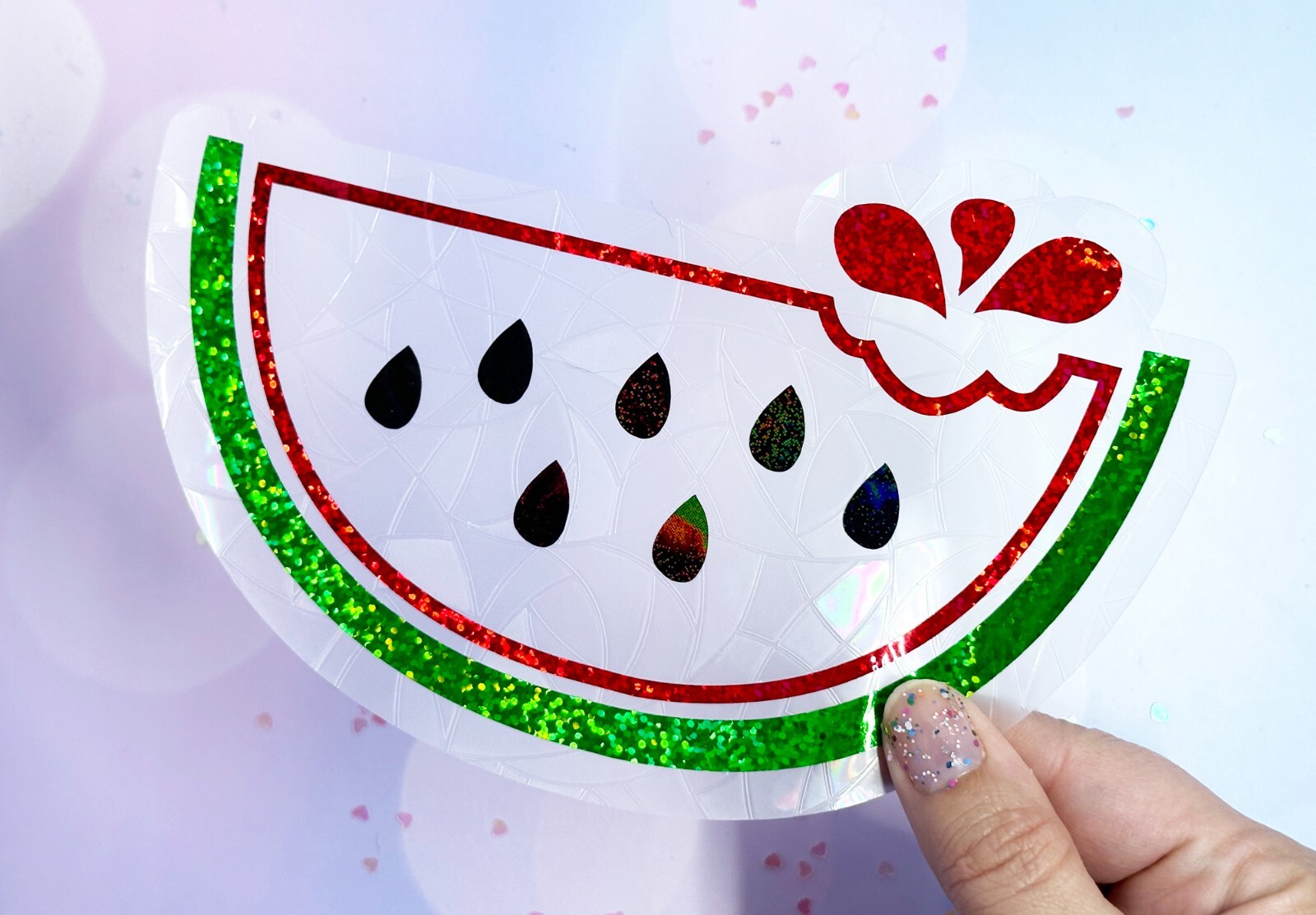 Watermelon Sticker Window Cling Suncatcher Decal Rainbow Maker Prism
