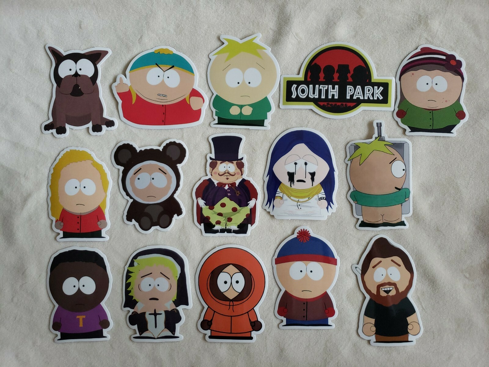 15 South Park Official Stickers Lot Chef Butters Car Decal Vinyl Stan #4