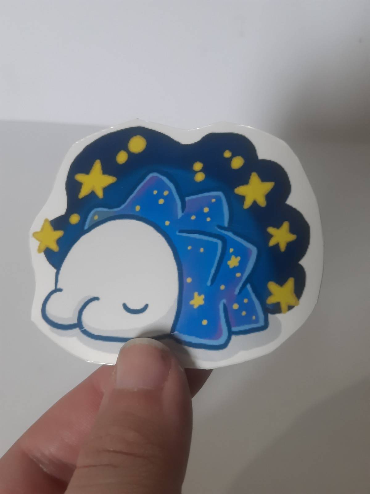 Sleepy Snom Sticker Hand Cut ~3" x 2" Jess-Sketch Original Cute Pokemon Sticker
