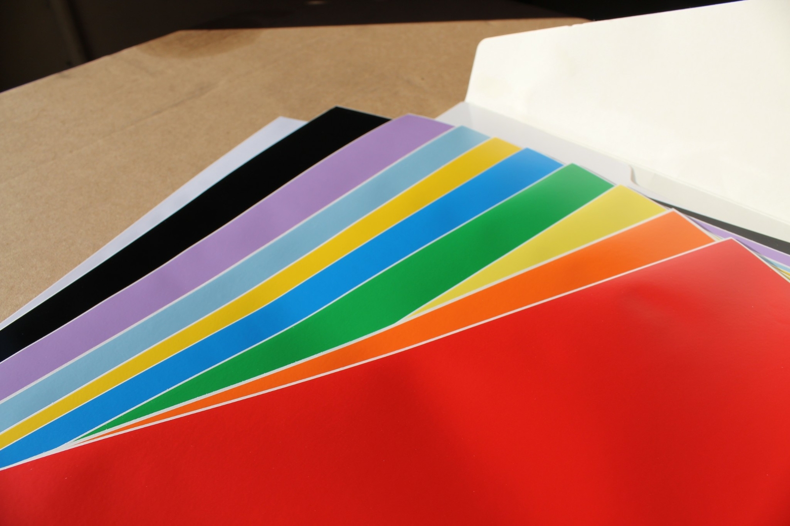 SNC Tuning Adhesive Matte Solid 12"x12" 10pk Mixed Color Vinyl Sticker Sheet