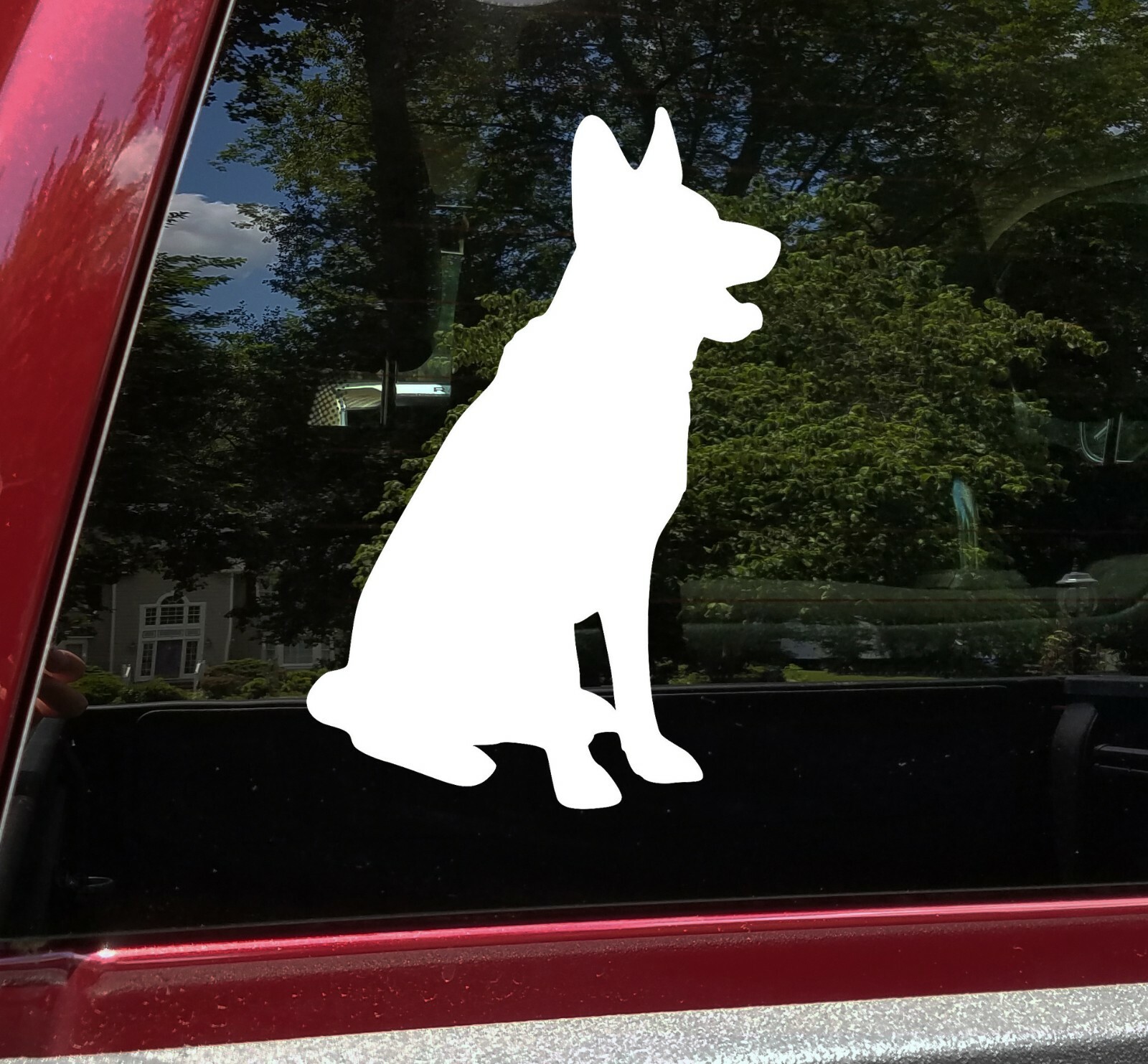 GERMAN SHEPHERD Vinyl Decal Sticker – GSD Alsatian Wolf Dog Canine Puppy K-9