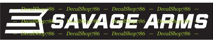 Savage Arms II – Outdoor / Hunting Sports – Vinyl Die-Cut Peel N' Stick Decals