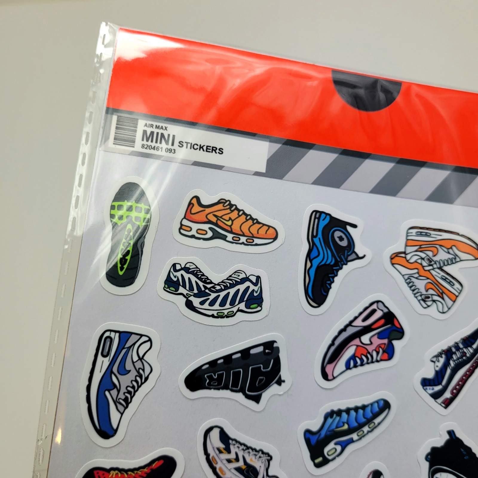Nike Air Max SUPER CUTE mini sticker pack of 32 Dainty Supreme Stussy Kith