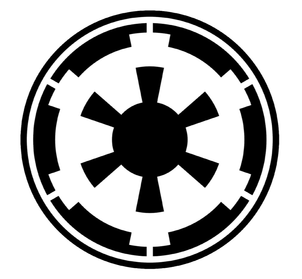 STAR WARS LOGO GALACTIC EMPIRE STICKER VINYL DECAL CAR WINDOW G01