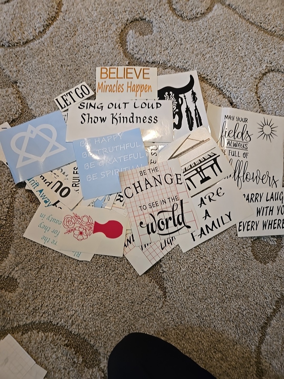 Vinyl Cut Designs Made With Oracle 651 Over 200 pieces Ready to use