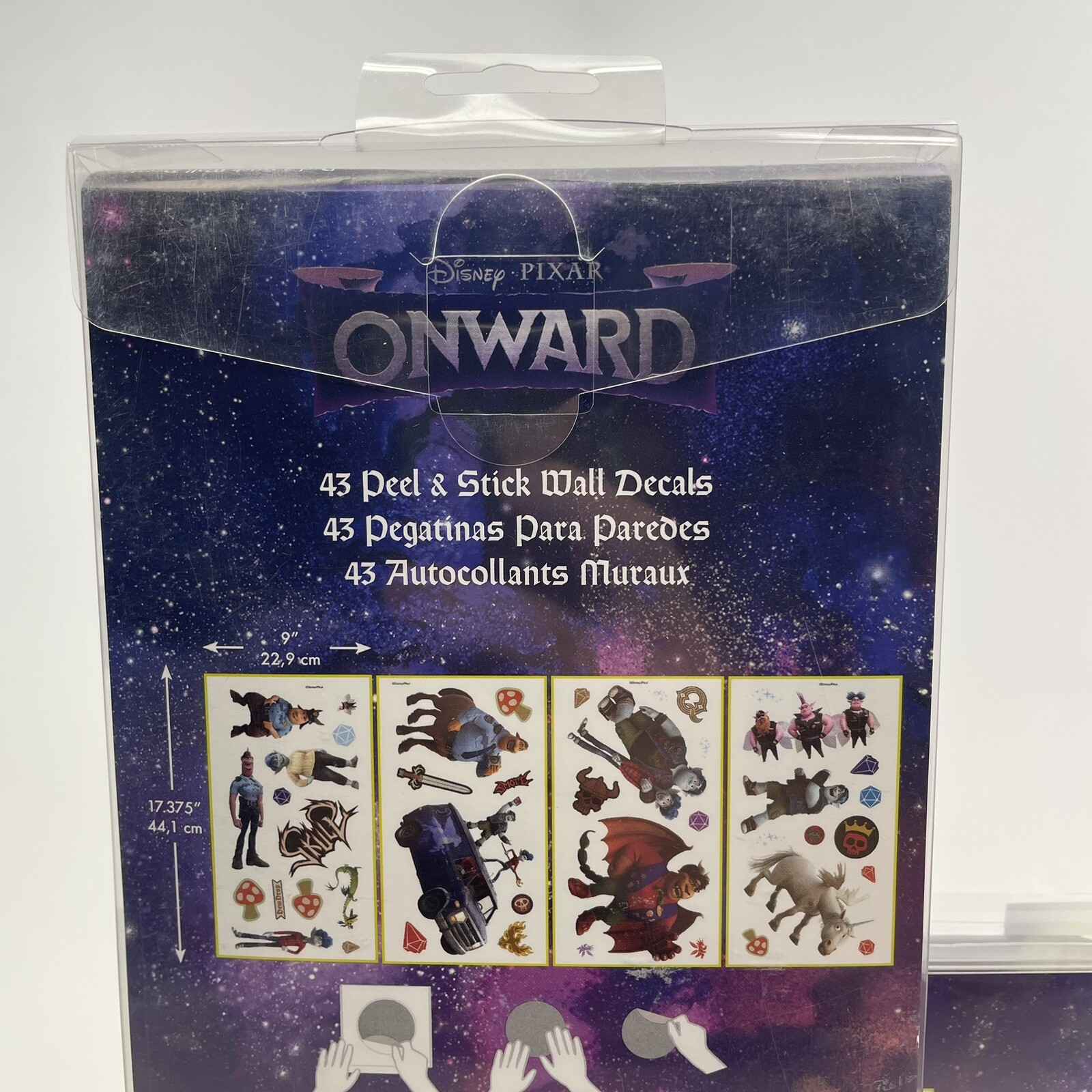 2 Roommates Decor Disneys Pixar Onward 43 Wall Decals
