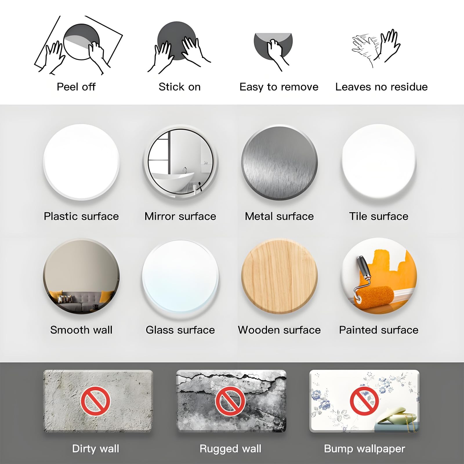 BOAMAU Tree House Animals Jungle Wall Stickers Nursery Decor