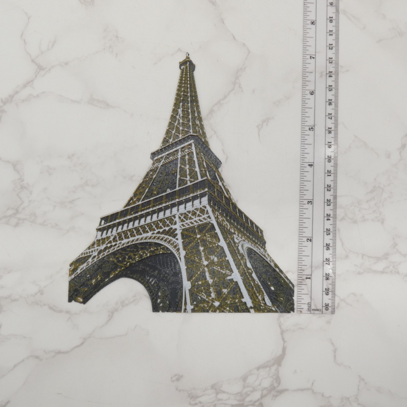 World Landmarks Wall Decoration Set Textured 3D Design Unique Travel Gifts