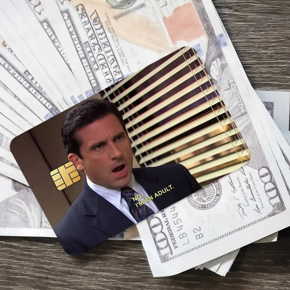 Credit card Skin The Office meme | Funny Debit card skins | Custom Card Sticker