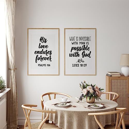 12 Pcs Bible Verse Wall Decals Religious Scripture Wall Art Pretty Style