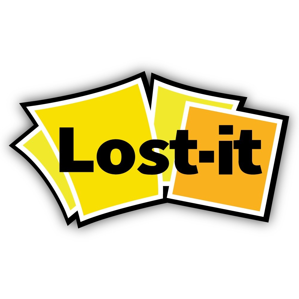 Lost It Cut To Shape Vinyl Sticker