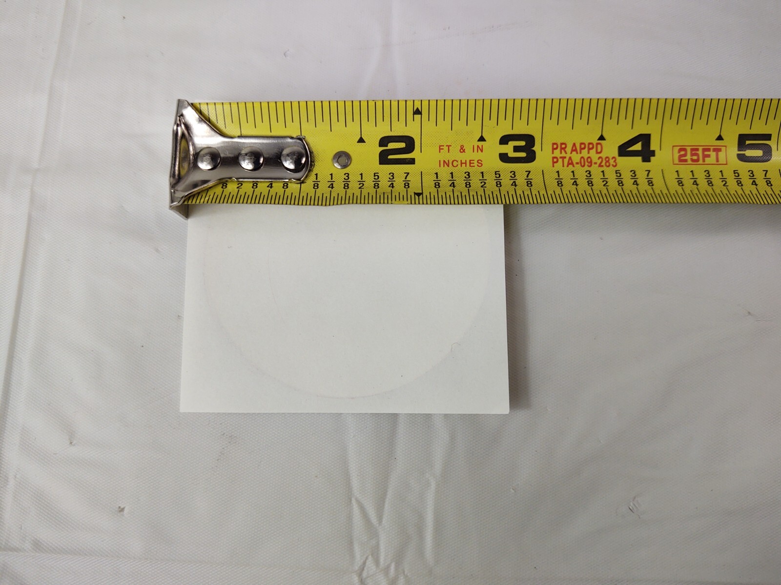 No Syringe Needles Round Trash Can Receptacle Stickers 12 Individual Stickers