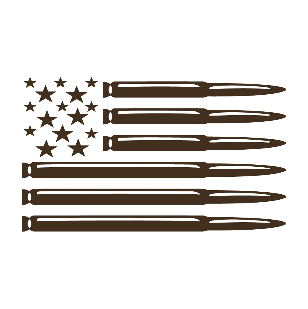 American Bullet Flag Made in USA Multiple colors
