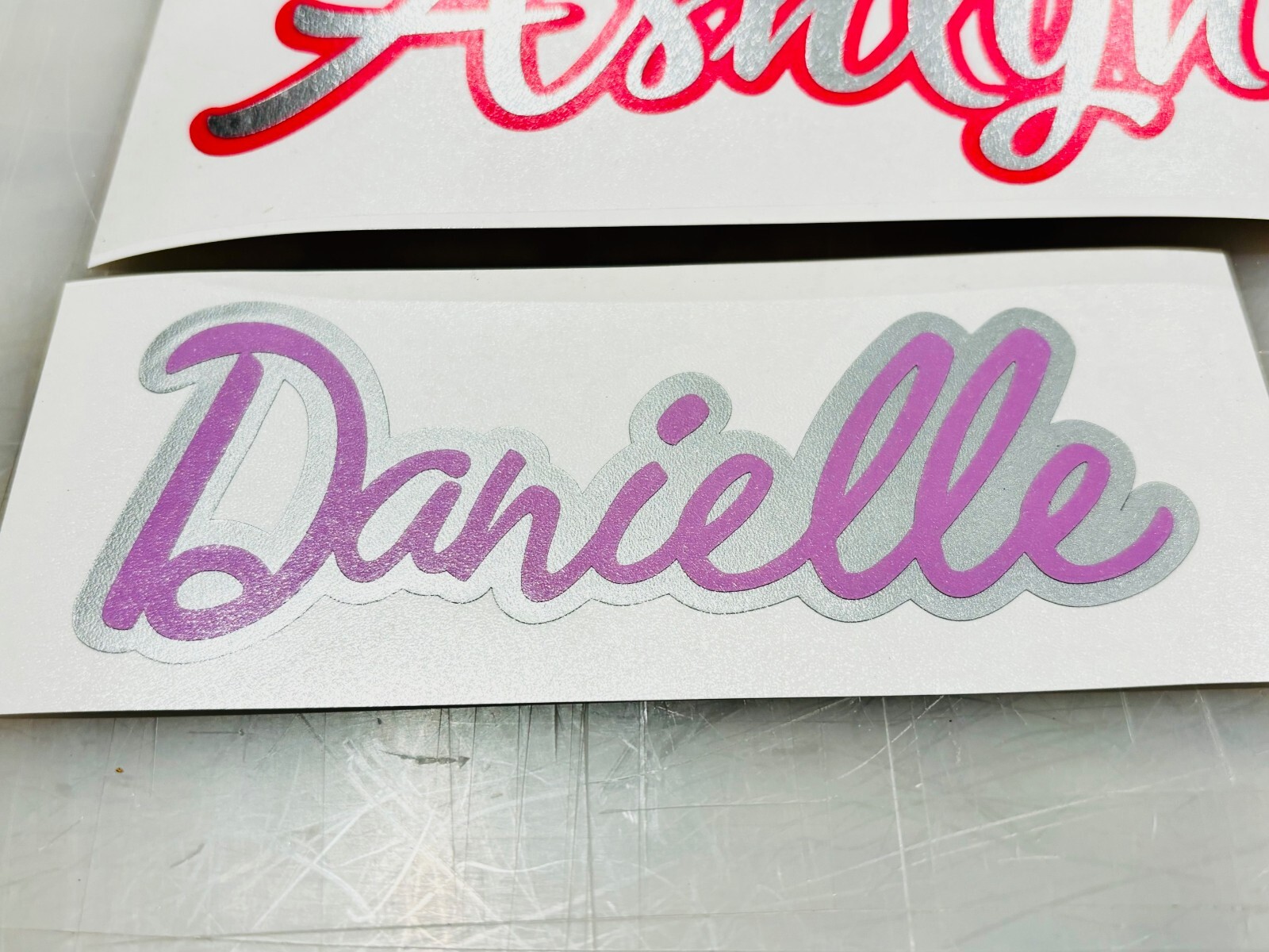 Your Name On A 5" Vinyl Decal-Lotsa Fonts-Sizes-Colors Avail. Buy 2 Get 1 FREE
