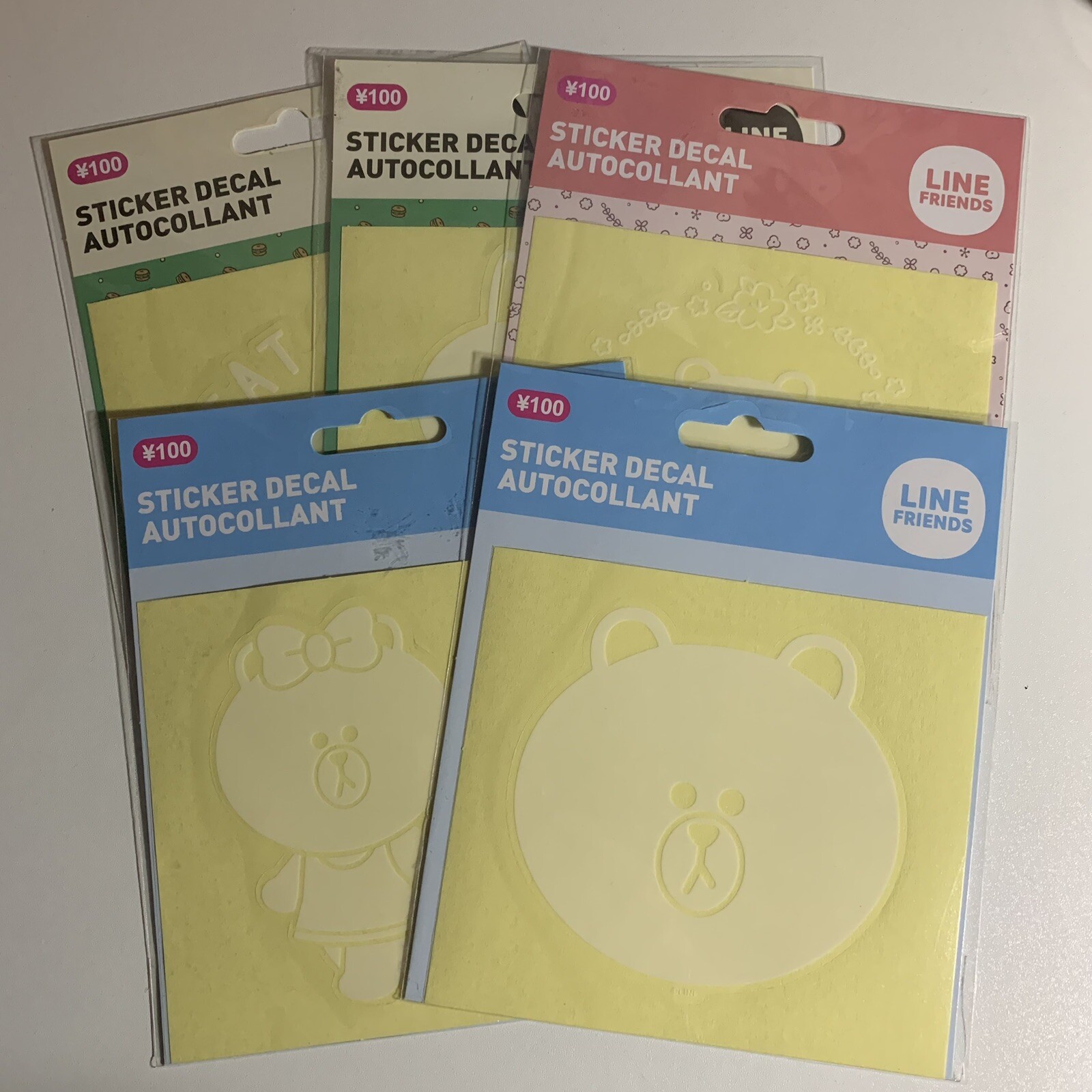 Line Friends Decal Sticker 1 PC FREE SHIPPING