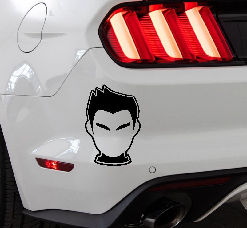 Little Mac Punch Out Super Smash Bros Indoor/Outdoor Matte Black Decal 3"x2.1"