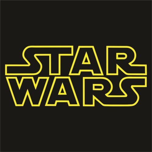 STAR WARS LOGO FORCE JEDI STICKER VINYL DECAL CAR WINDOW USA MADE