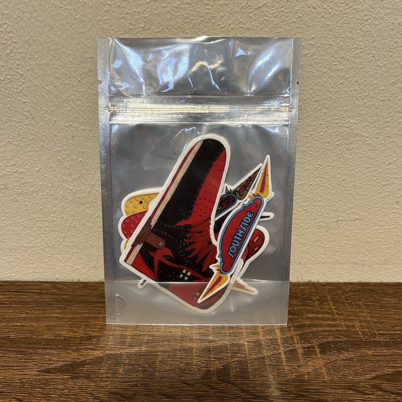 Nike Chicago Southside Stickers Decals Swoosh Jordan 1 Bred UFO Promo Streetwear