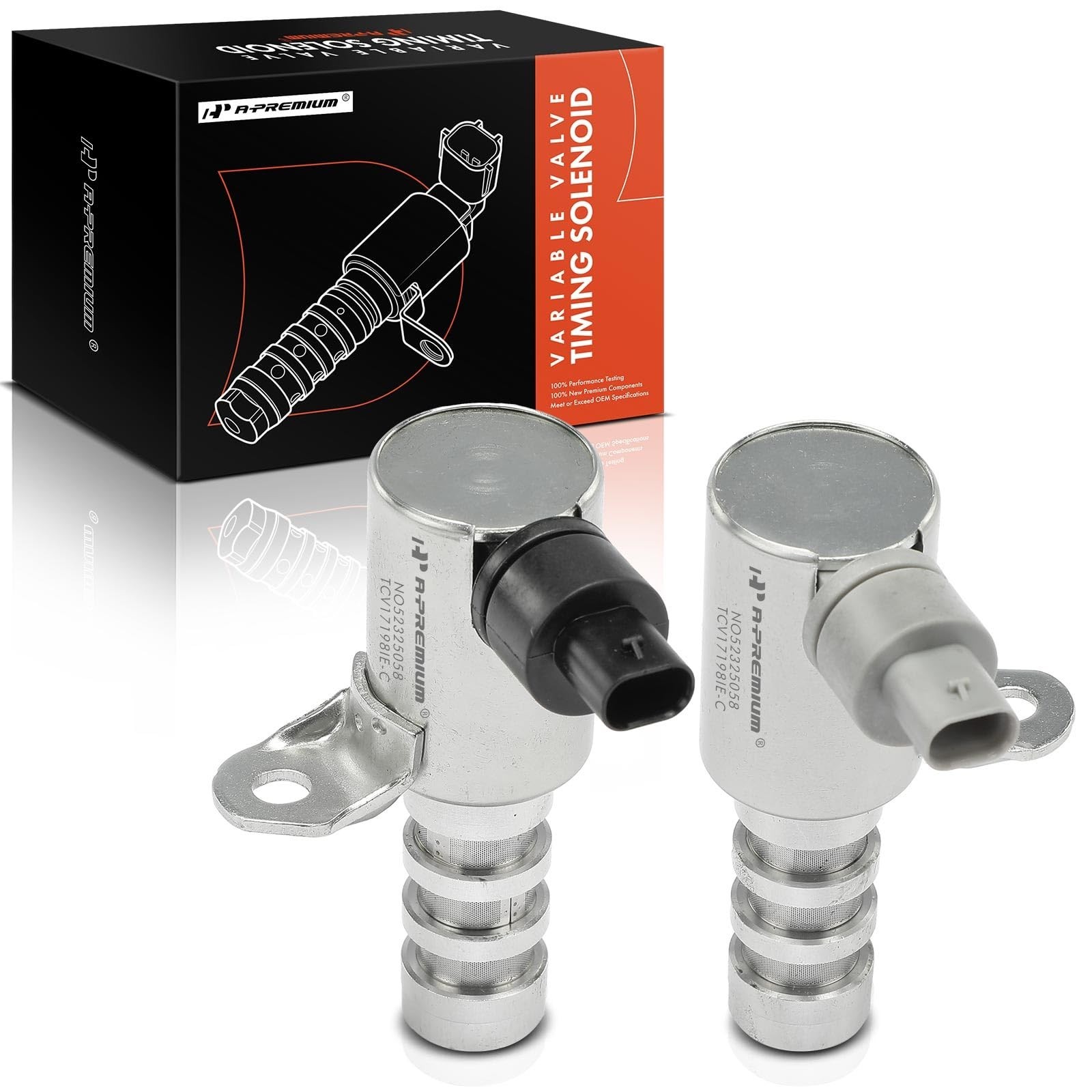 A-Premium 2-PC Engine Variable Valve Timing (VVT) Solenoid Compatible with Fo…