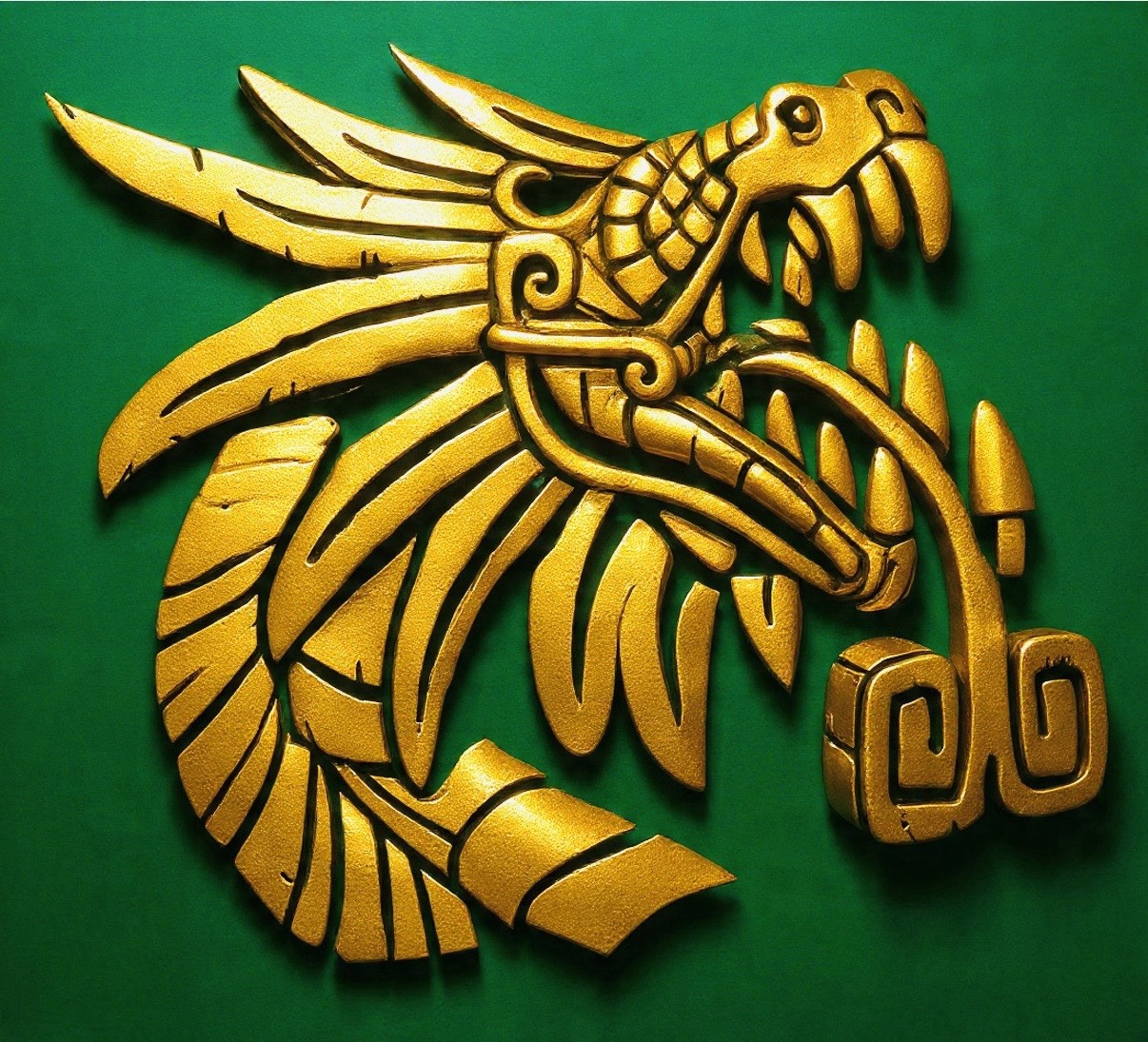 Quetzalcoatl Sticker/Decal Permanent Vinyl, Mexico,Aztec, Laptop, Helmet