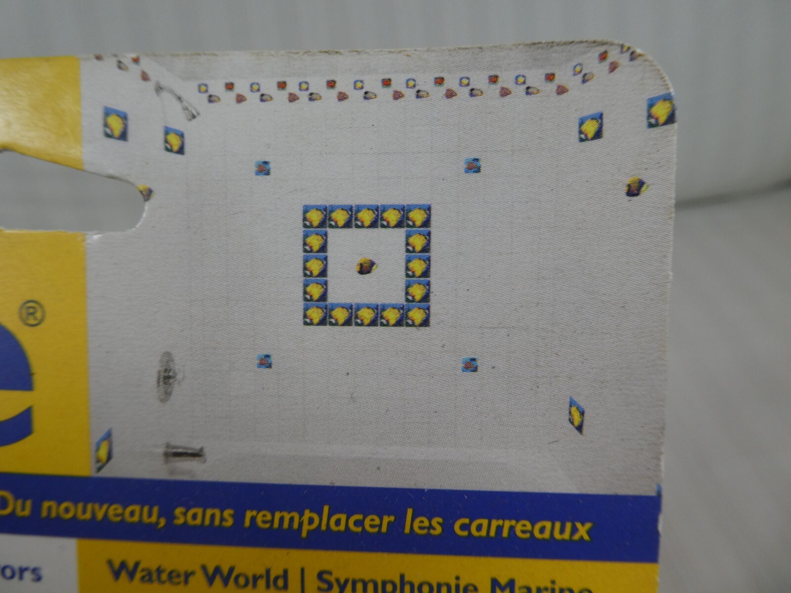 Vintage Stick'n Stile Tile Decal/Decorations Fish Design Appliques NEW D1