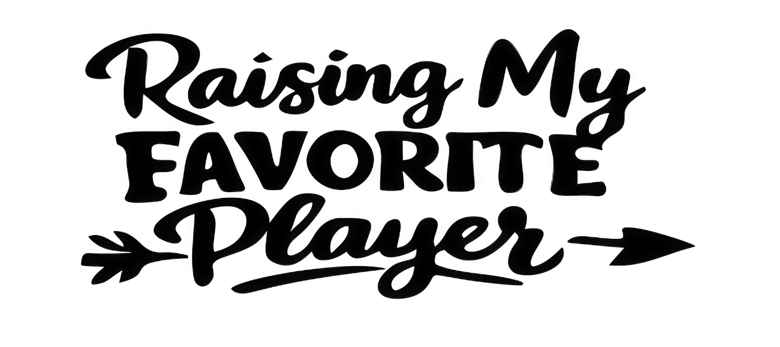 Raising My Favorite Player Car Decal Soccer Fan Funny Football Vinyl Sticker