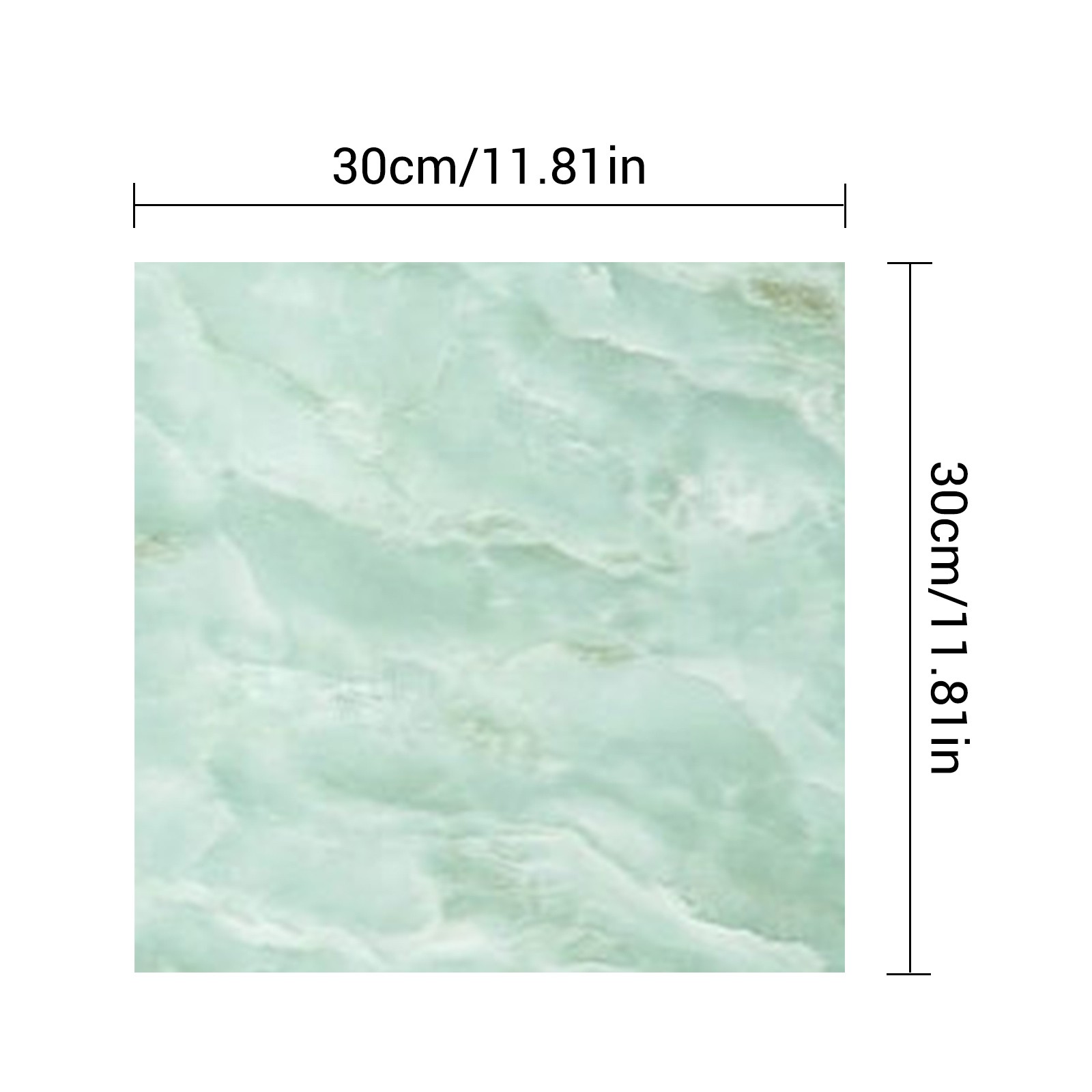 1-40pcs Marble Stone Tile Sticker Wall Paper PVC Panels Self-adhesive Waterproof