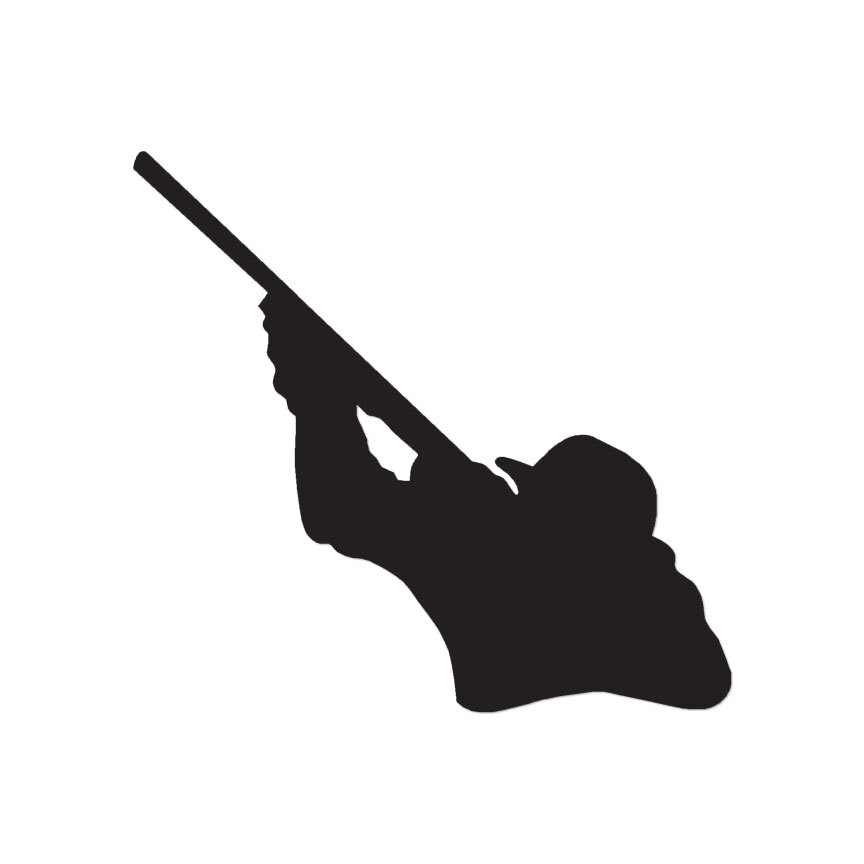 Hunter Duck Pheasant – Vinyl Decal Sticker – Multiple Color & Sizes – ebn240