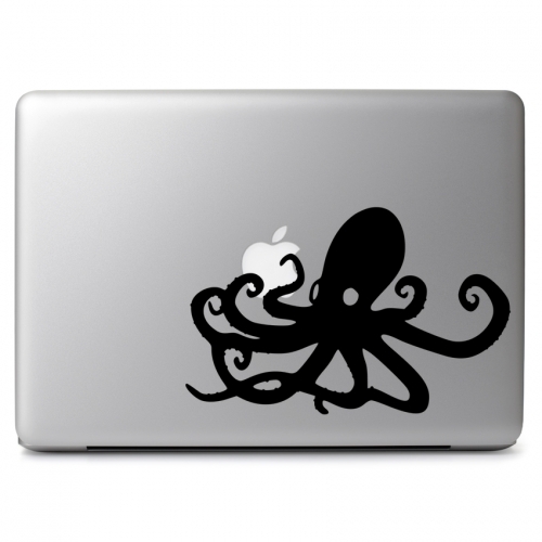 Octopus Vinyl Decal Sticker for Macbook Laptop Car Window Bumper Home Wall Door