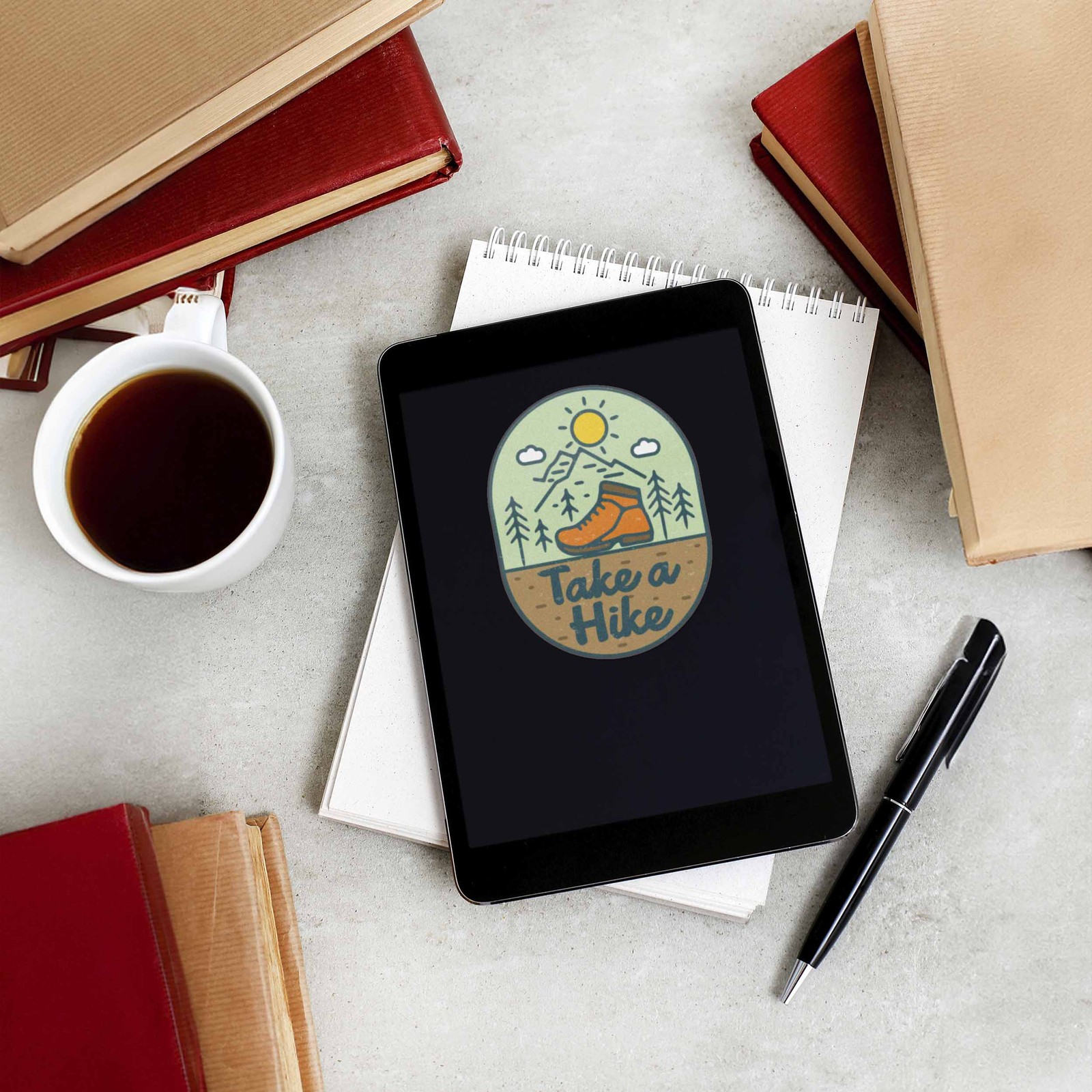 Take a Hike Sticker – Cute Outdoors Decal