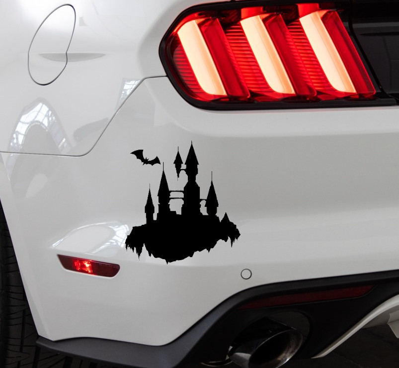 Castlevania Super Smash Bros Indoor/Outdoor Matte Black Vinyl Decal 3"x2.8"
