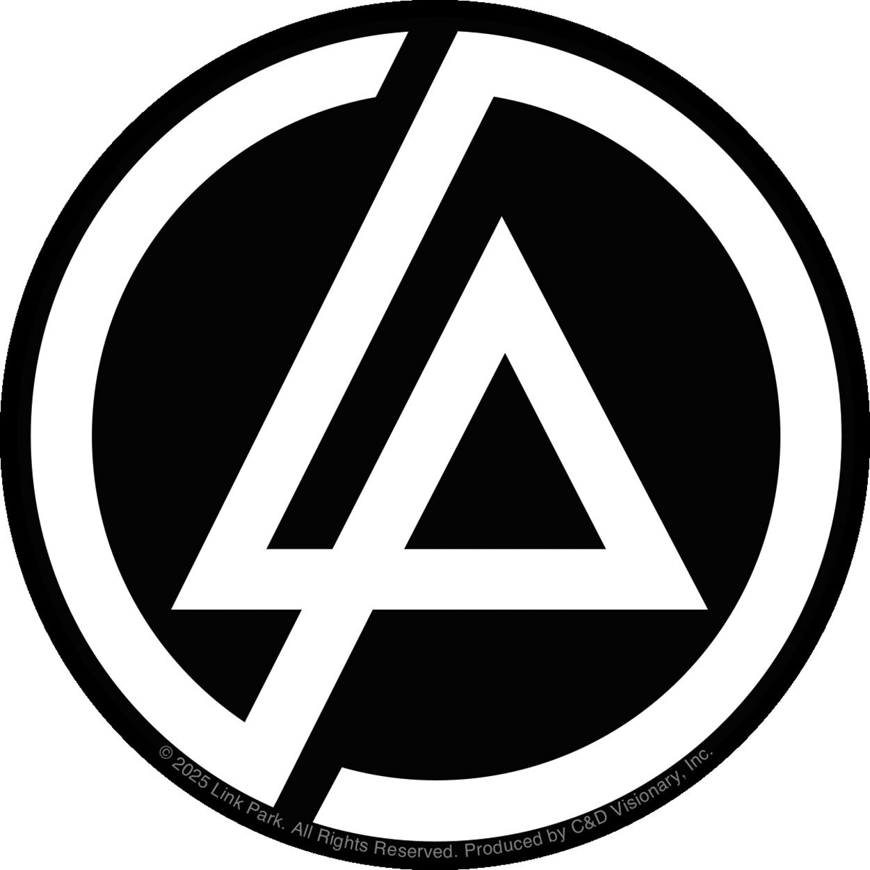 Sticker – Linkin Park Round Logo 2000s Alternative Rock Nu Metal Music Band