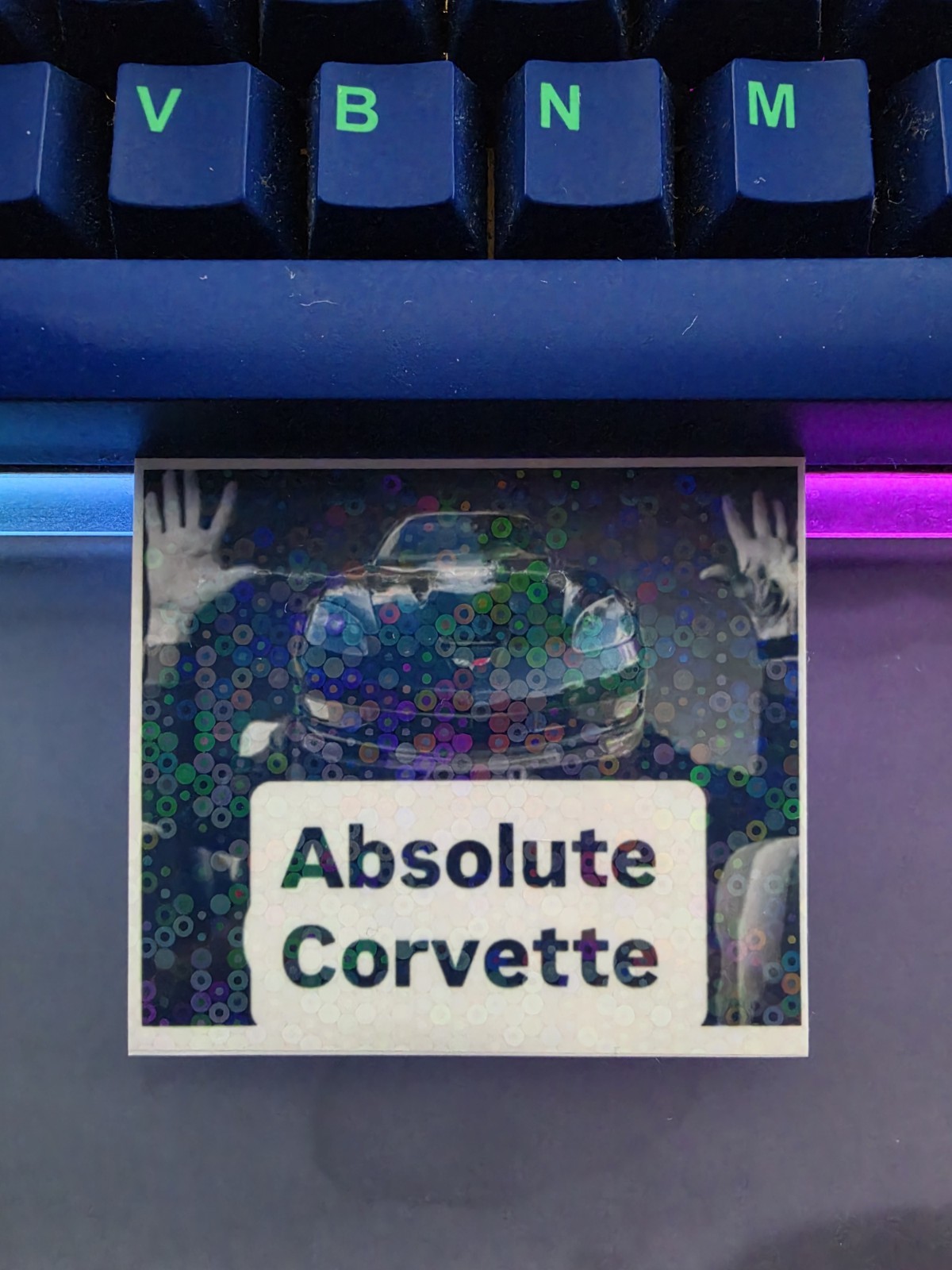 Absolute Corvette Meme Sticker GM 6.2L V8 LS Swap Corvette Z06 ZR1 NA Cam